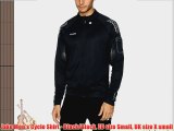 Jako Men's Cycle Shirt - Black/Black EU size Small UK size X small