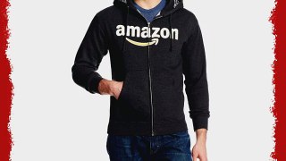 Amazon Gear Unisex Hoodie with Full-Length Zip 10 Ounces Charcoal Heather X-Large