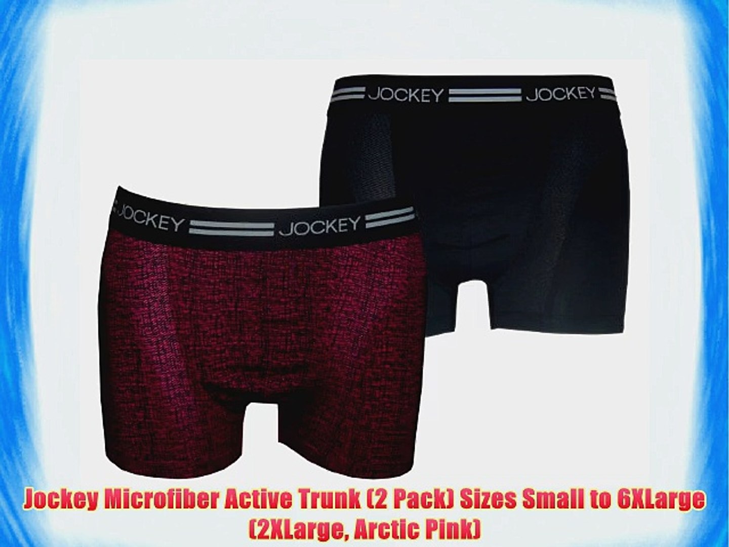 jockey microfiber active trunk