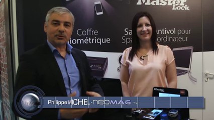 Medpi 2015 : avec  Masterlock, ouvrez vos rayons aux cadenas du futur
