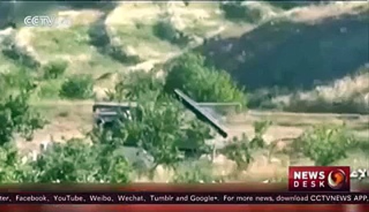 Heavy fighting underway along Lebanese border in Syria