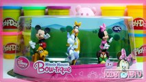 Disney mickey mouse unboxing toys play doh minnie mouse toy