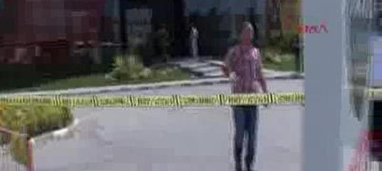 İnşaat şirketine silahlı baskın...Olay yerinden ilk görüntüler