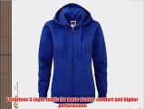 Russell Europe Womens Authentic Zipped Hooded Sweatshirt