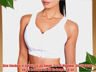 Sportjock Women's D3 Sports Bra White Large