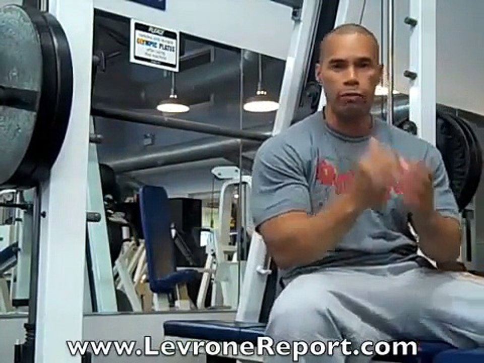 LevroneReport.com • # 1, Complete Chest-Cutting, Smith Machine