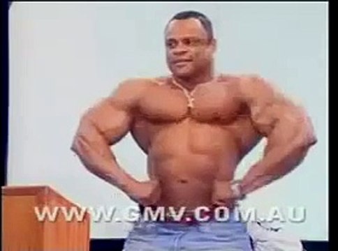 Bodybuilding DVD Trailer 2007 Iron Man Pro Weigh In and Pump Room