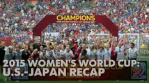 United States routs Japan to win Women's World Cup