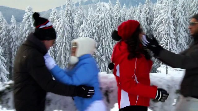 Alina, Dorian, Cristina & Vlad - To The Moon And Back (cover) in Pariu cu viata