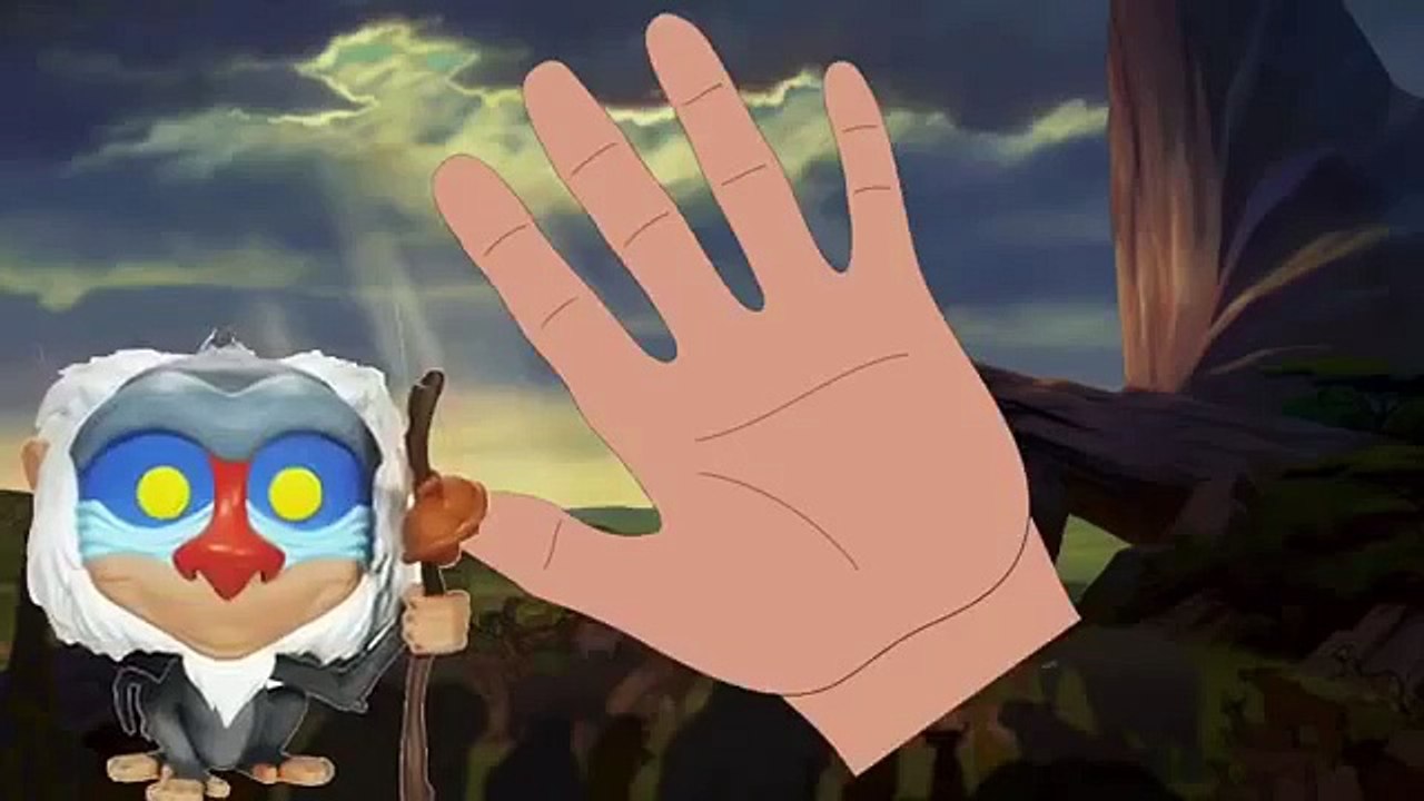 THE LION KING - Finger Family Song [Nursery Rhyme] Toy PARODY | Finger Family Fun