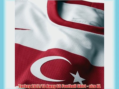Turkey 2012/13 Away SS Football Shirt - size XL