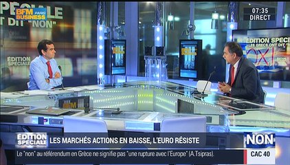 Édition Spéciale Grèce: "le résultat de ce référendum ne décide pas de la suite des événements politiques et économiques ": Éric Chaney (1/2) - 06/07