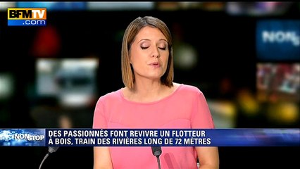 Le train de bois remonte le temps au fil de l'eau