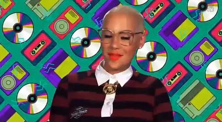 Amber Rose reenacts "Mean Girls" phone call scene