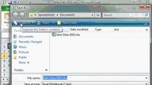 Microsoft Excel 2010 Tutorial - Part 11 out of 12 - Save Load Print