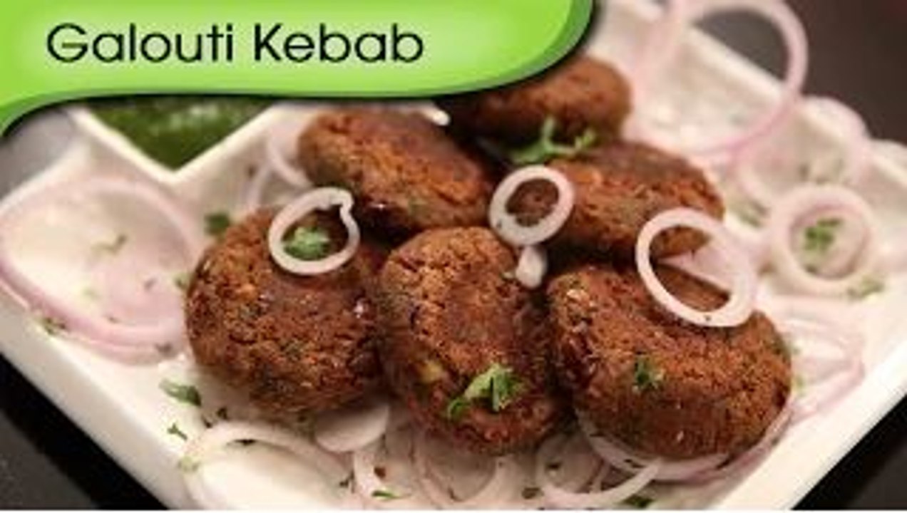 Galouti Kebab - Vegetarian Kebab | Starter Snack Recipe | Ruchi's Kitchen