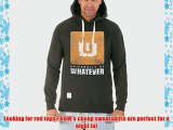 University of Whatever Vintage Campus Men charcoal hoodie - Classic American style hoodie (Graphite