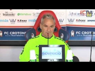 Verso #CrotoneAvellino, Massimo Drago in conferenza