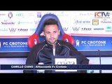 Verso #ModenaCrotone, Camillo Ciano in conferenza