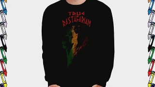 Wellcoda | True Rastafarian Bob Mens NEW Lion Marley Black Sweatshirt 3XL