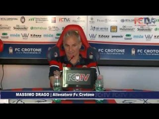 Crotone-Lanciano, la conferenza post gara