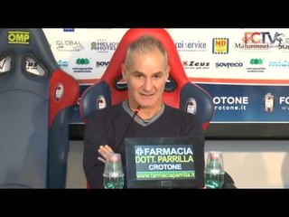 #CrotoneBrescia, Massimo Drago in conferenza