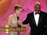 Angelina Jolie Wins Best Actress In A Mini-Series - Golden Globes 1999