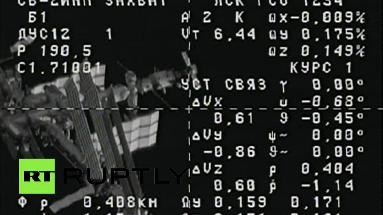 Le vaisseau russe Progress a réussi son amarrage à ISS