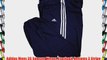 Adidas Mens 3S Samson Woven Tracksuit Bottoms 3 Stripe Joggers Performance Jog Pant Navy/White