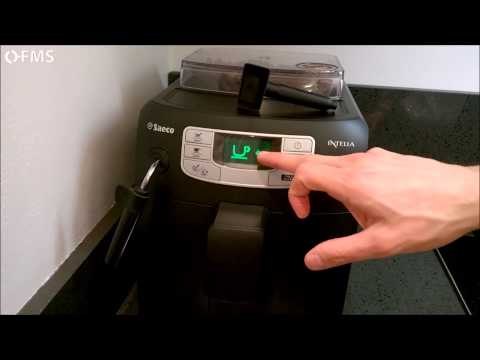 Come pulire con pastiglie sgrassanti le macchine caffè Philips Saeco