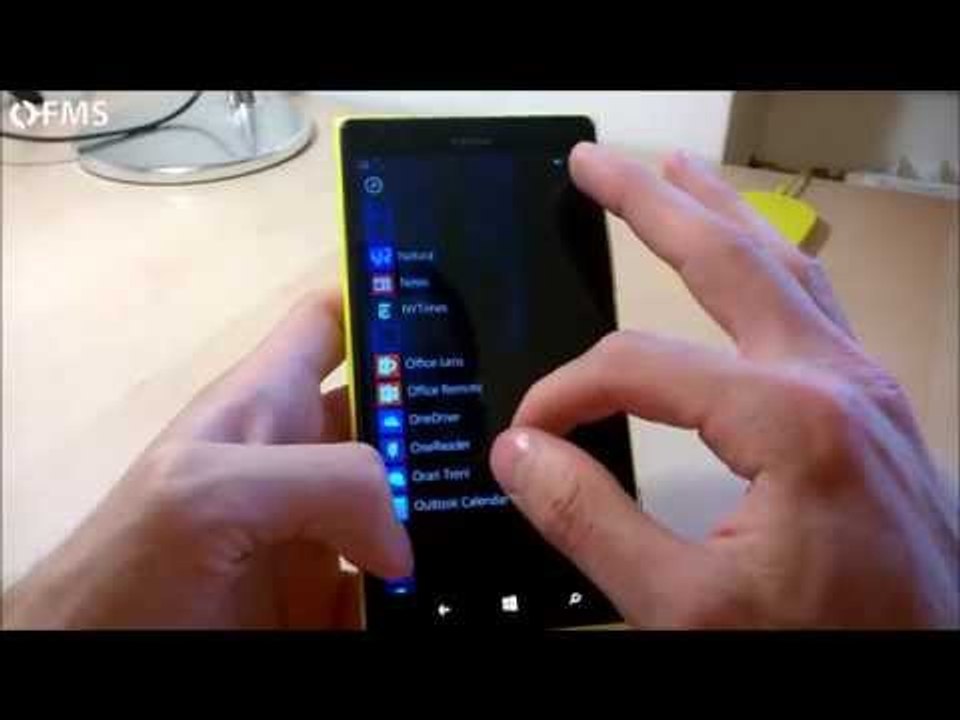 Windows 10 Smartphone: technical vers. 10080