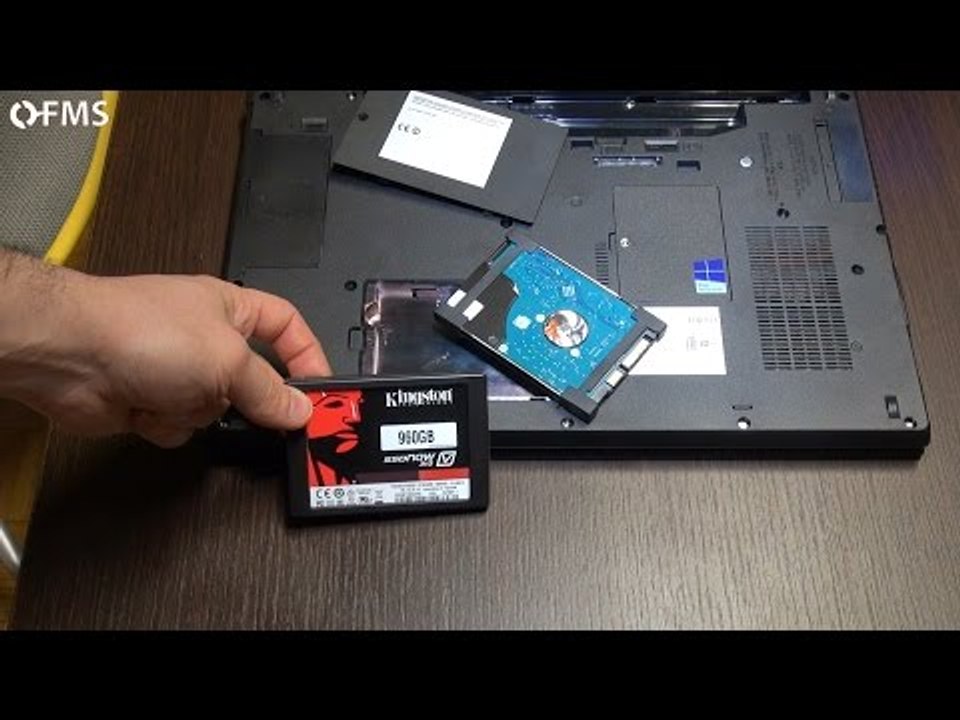 Come sostituire HDD con SSD in un portatile (notebook Fujitsu, V310) [FMS  risponde #5] - Video Dailymotion