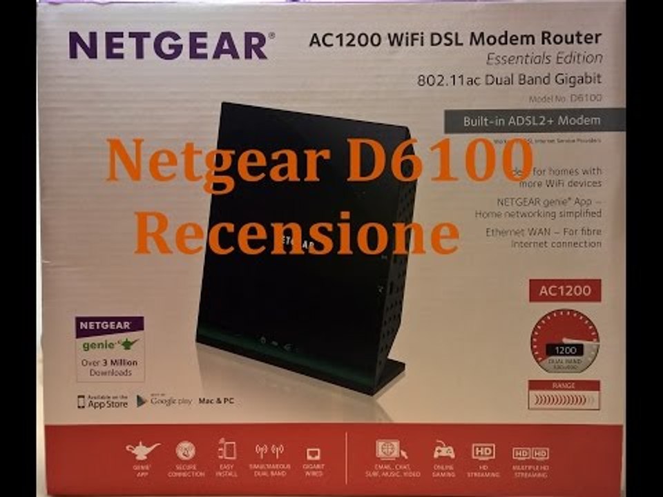 Netgear D6100: Recensione