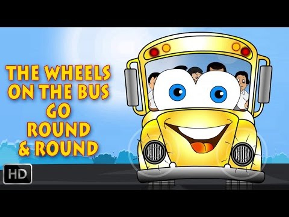 Wheels On The Bus Go Round & Round | Nursery Rhymes Collection For Babies & Toddlers
