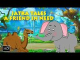 Jataka Tales - Short Stories for Children - A Friend In Need Elephant - Elephant Stories - Animated