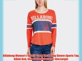 Billabong Women's Varsity Crew Neck Long Sleeve Sports Top Bikini Red Size 14 (Manufacturer