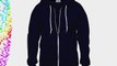 Anvil Mens Full Zip Hoodie Hooded Sweatshirt Navy 3XL