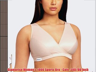 Glamorise Women's 1866 Sports Bra - Cafe 38D/DD Inch