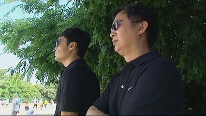 Des chinois à Marseille au Mondial à pétanque 2015