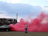 Colored Smoke Burnout