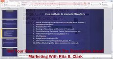 Best 10 Free Method To Promote CPA OfferAffiliate Offer And Make Money Online