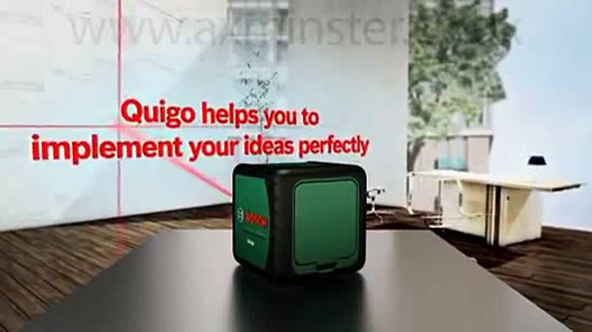 Bosch Quigo Cross Line Laser Video Dailymotion
