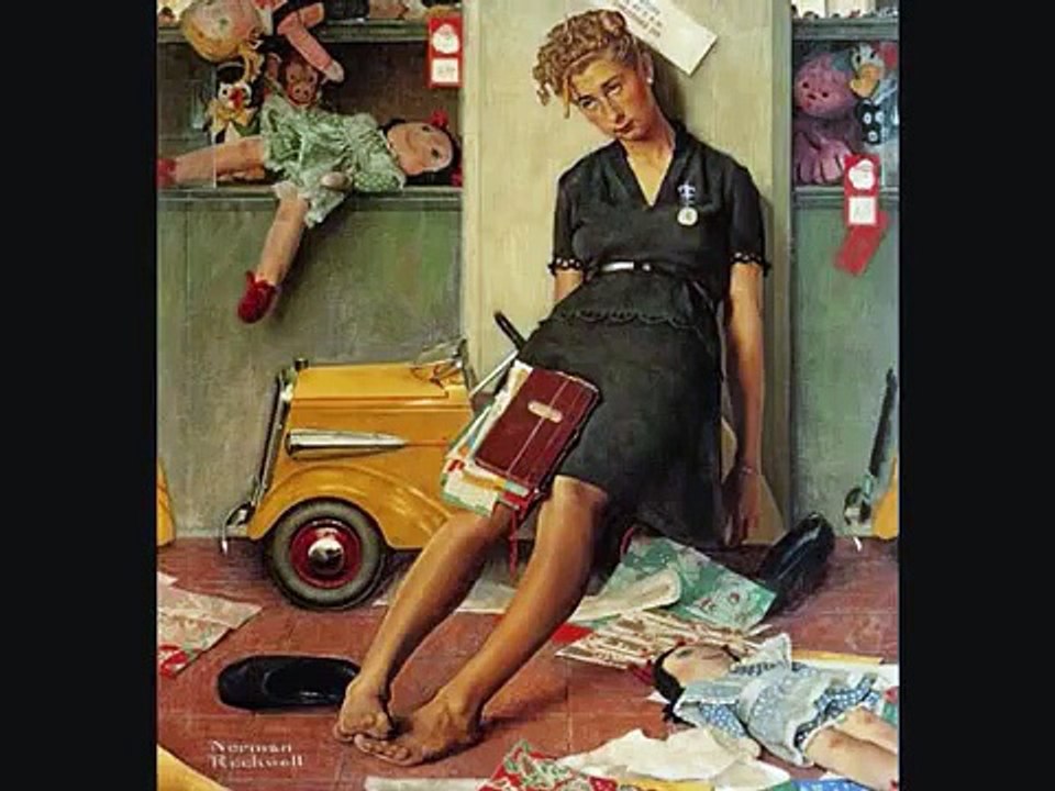 Holly Jolly Christmas Burl Ives / Norman Rockwell