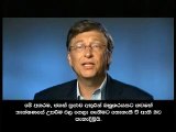 Bill Gates Message - Windows Vista -office 2007 in Sinhala - with Sinhala Subtitles