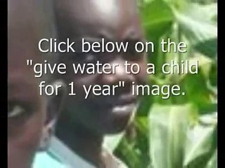 Give A Child 1 Year Worth Of Clean Drinking Water