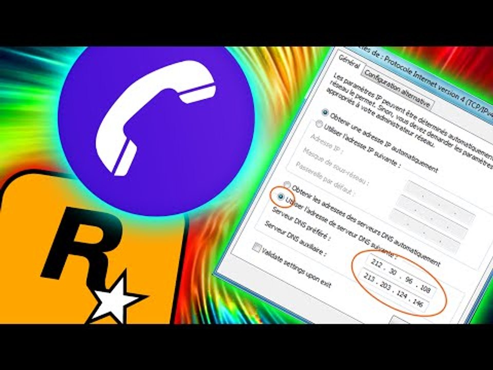 APPELER ROCKSTAR ET LEURS DEMANDER DES CODES DNS !