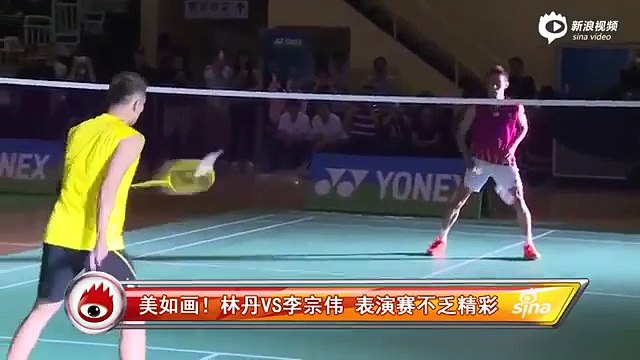 Lin Dan and Lee CHong Wei friendly match - Yonex Exhibition 2015