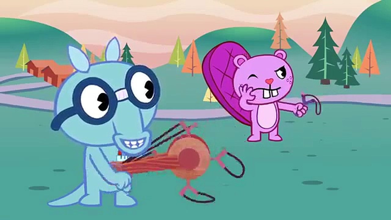 Happy tree friends - Camp Pokeneyeout    افلام كرتون رعب