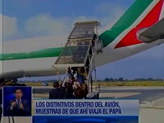 El papa Francisco dio un mensaje a los periodistas en el avión