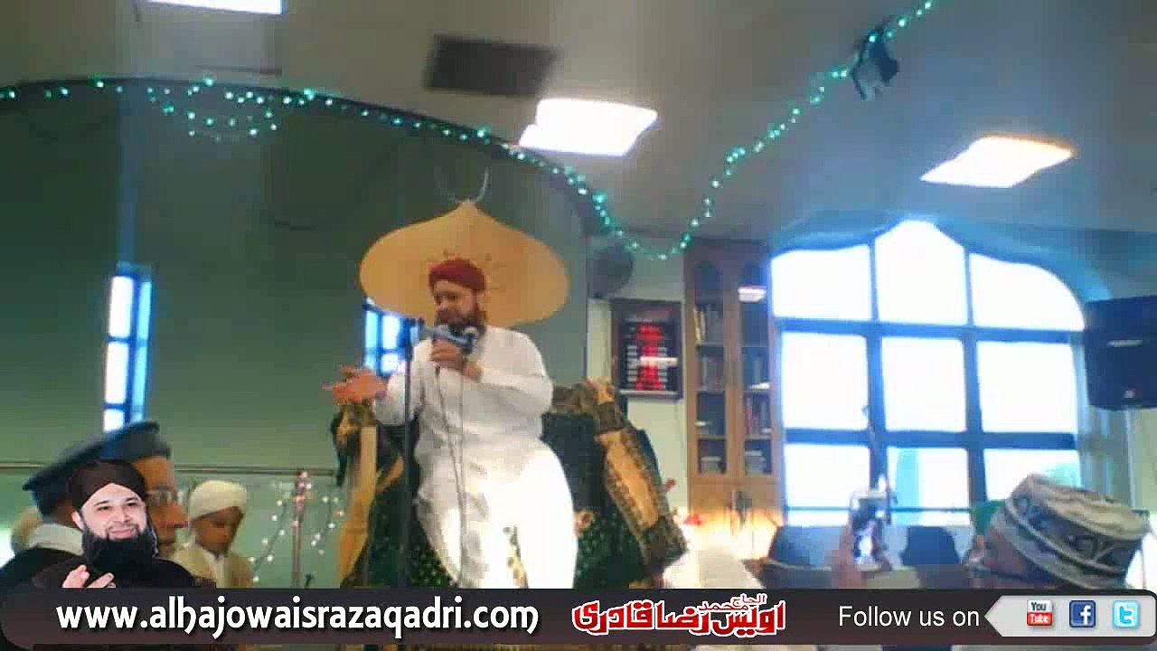 Zindgi Da Maza Aay Sarkar Day Bohay new naat by " muhammad owais raza qadri " in mehfil e naat on 5th of july 2015